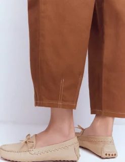 Mocassins souples Heidi à surpiqûres