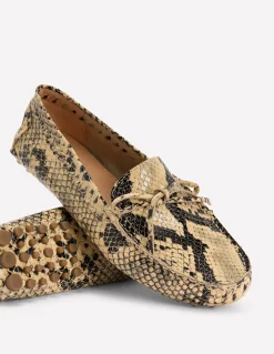 Mocassins souples Heidi à surpiqûres