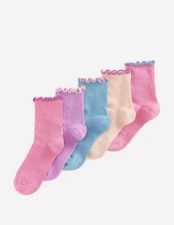 5 paires de chaussettes à volants
