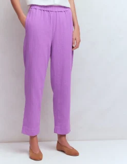 Pantacourt double-étoffe