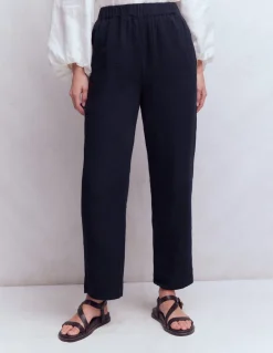 Pantacourt double-étoffe