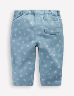 Pantalon à enfiler en coton