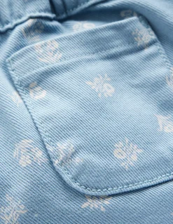 Pantalon à enfiler en coton