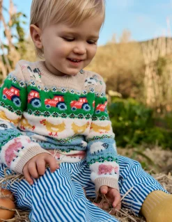 Pantalon à enfiler en coton