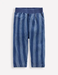 Pantalon à enfiler en jean