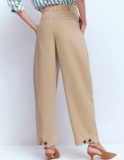 Pantalon ample plissé