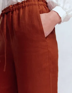 Pantalon Islington en lin