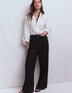 Pantalon Kensington en lin