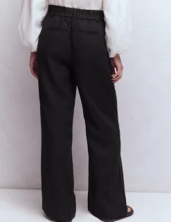 Pantalon Kensington en lin