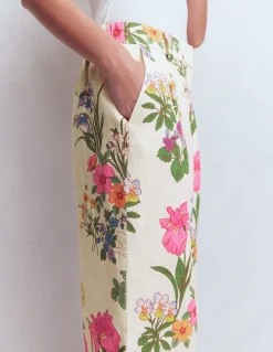 Pantalon Kensington en lin