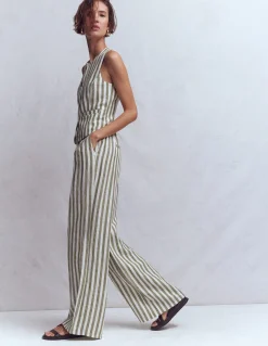 Pantalon Kensington en lin