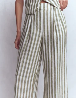 Pantalon Kensington en lin