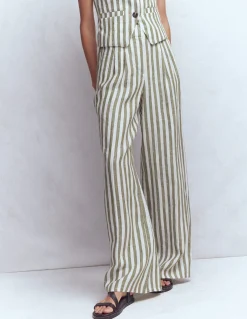 Pantalon Kensington en lin