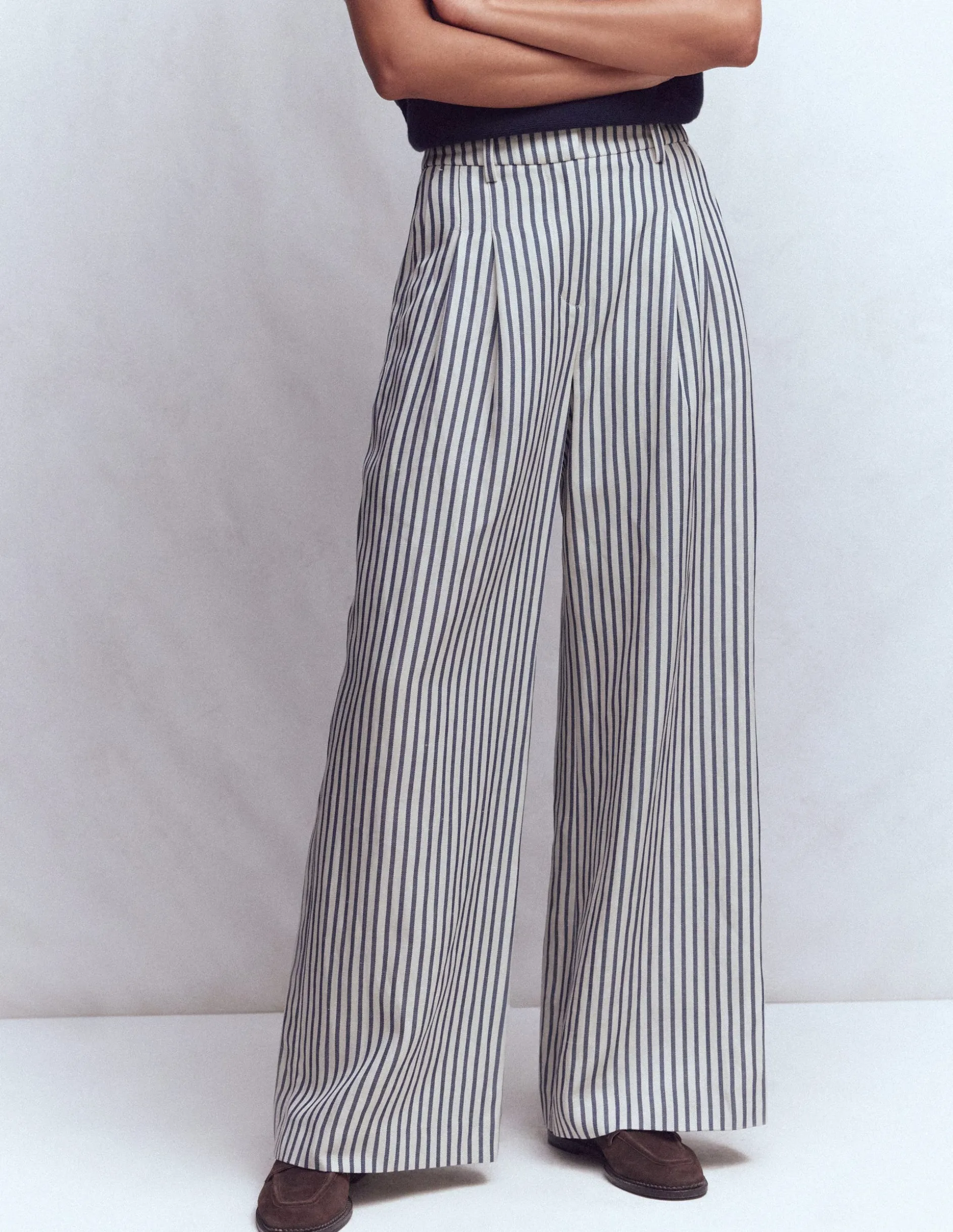 Pantalon large Kensington