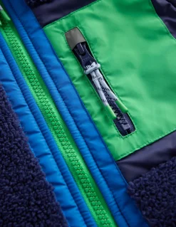 Polaire coupe-vent cosy