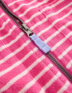 Poncho en éponge Romie à fermeture zippée