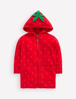 Poncho fun zippé Romie en éponge