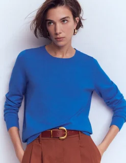 Pull col rond Emilia en coton