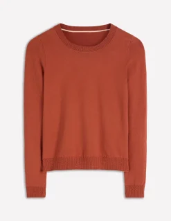 Pull col rond Emilia en coton