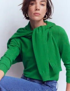 Pull col rond Emilia en coton