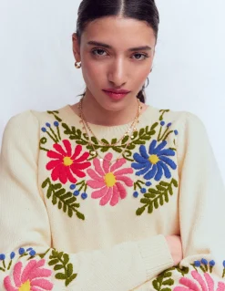 Pull Davina à manches bouffantes