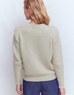 Pull Davina à manches bouffantes