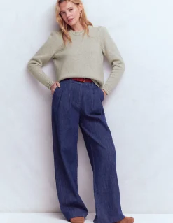 Pull Davina à manches bouffantes