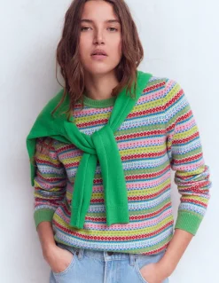 Pull Edie à motif jacquard