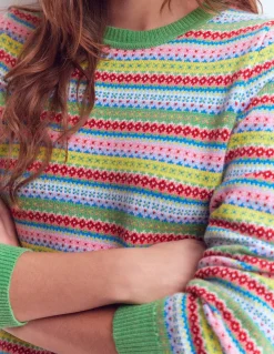 Pull Edie à motif jacquard