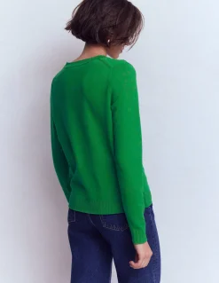 Pull Emilia à col V en coton