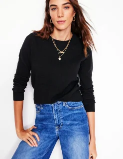Pull Eva col rond en cachemire