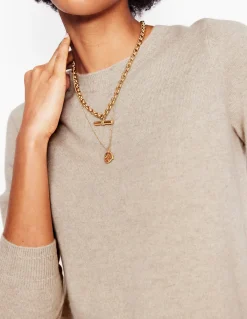 Pull Eva col rond en cachemire