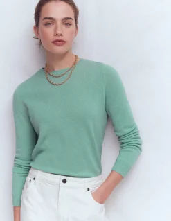 Pull Eva col rond en cachemire