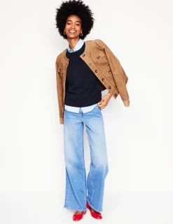 Pull Eva col rond en cachemire