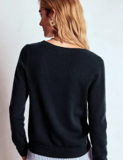 Pull Eva col V en cachemire