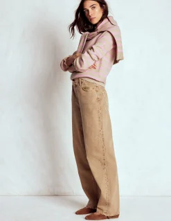 Pull Fae à volants et motif jacquard