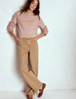 Pull Fae à volants et motif jacquard