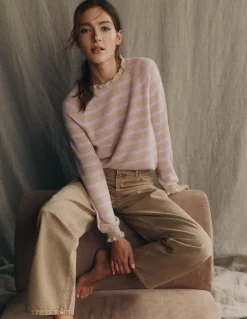 Pull Fae à volants et motif jacquard