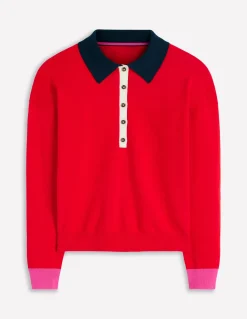 Pull Lara à col tunisien en coton