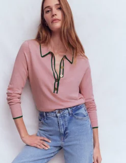 Pull Liz à col tunisien