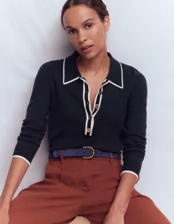 Pull Liz à col tunisien