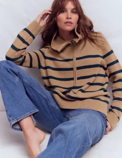 Pull Lucy partiellement zippé