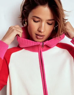 Pull Lucy partiellement zippé