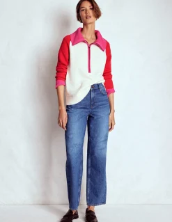 Pull Lucy partiellement zippé