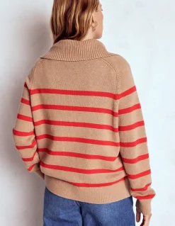 Pull Lucy partiellement zippé