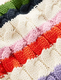 Pull torsadé en coton