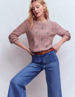 Pull Valeria à détails crochet