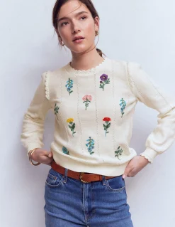 Pull Valeria à détails crochet