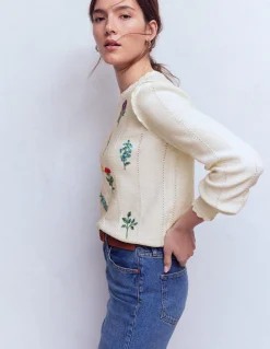 Pull Valeria à détails crochet