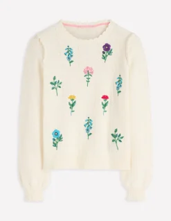 Pull Valeria à détails crochet